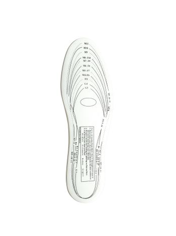 Memory Foam Insole, , R, White