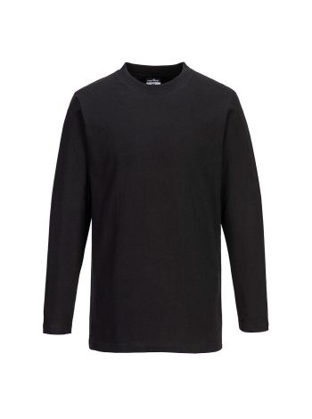Long Sleeve T-Shirt, L, R, Black