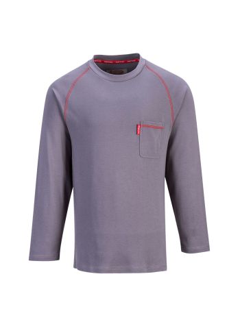 Bizflame FR Crew Neck, 4XL, R, Grey