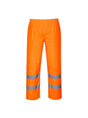 Hi-Vis Rain Trouser, 4XL, R, Orange