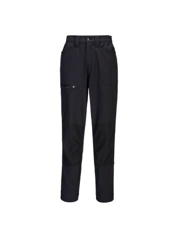 WX2 Women's Stretch Work Trouser, 26, R, Black