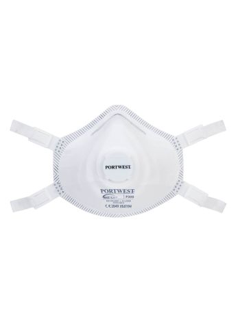 FFP3 Premium Dolomite Respirator (Pk5), , R, White