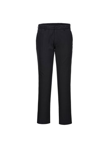 Stretch Slim Chino Trouser, 28, R, Black