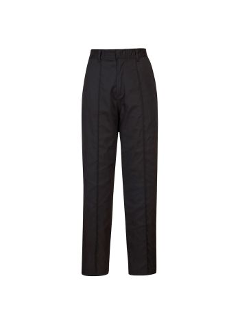 Women's Elasticated Trouser, 4XL, R, Black