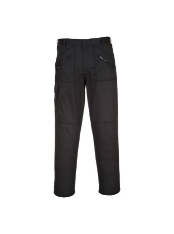 Stretch Action Trouser, 28, R, Black