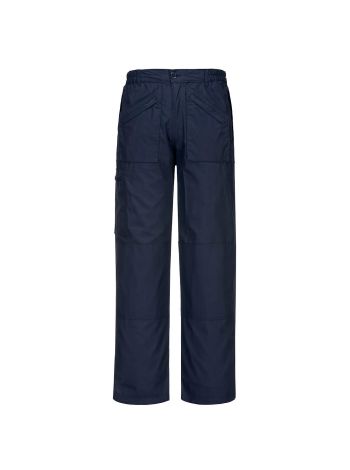 Classic Action Trouser - Texpel Finish, L, R, Navy