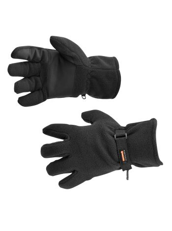Fleece Glove Insulatex Lined, , R, Black