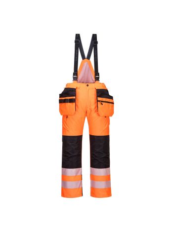PW3 Hi-Vis Winter Trouser, 4XL, R, Orange/Black
