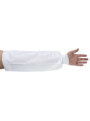 BizTex Microporous Sleeve with Knitted Cuff Type PB[6], , R, White