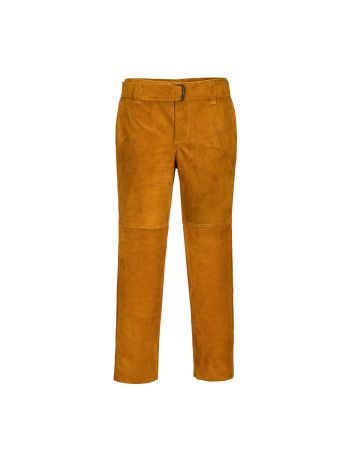 Leather Welding Trouser, L, R, Tan