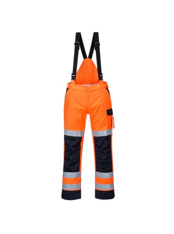 Modaflame Rain Multi Norm Arc Trouser, L, R, Orange/Navy
