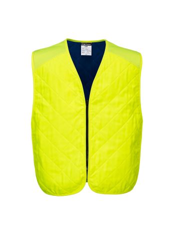 Cooling Evaporative Vest, L/XL, R, Yellow