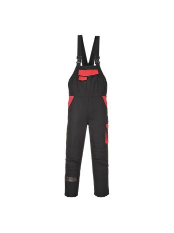 Warsaw Bib and Brace, L, R, Black
