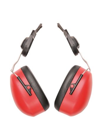 Endurance Clip-On Ear Protector, , R, Red