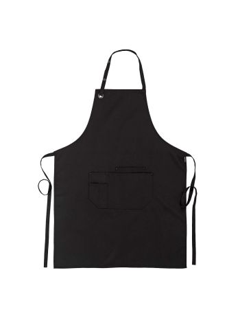 Canvas Bib Apron, , R, Black