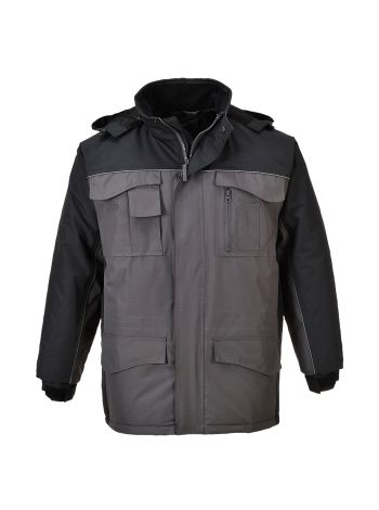 RS Parka, L, R, Black/Grey